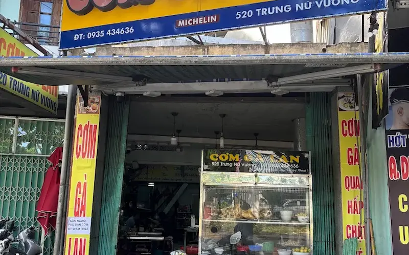 Ghé quán cơm gà Lan thưởng thức cơm gà ngon ở Đà Nẵng (Nguồn: Internet)